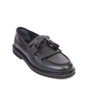 Giovanni Conti 7704b Black Leather Classic Dress Shoes